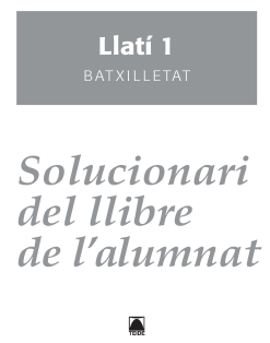 G.D. PROEMI LLATI 1 BATXILLERAT(2017)