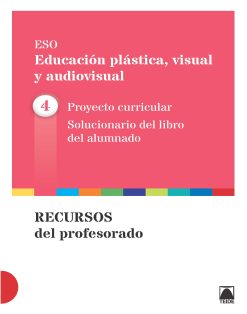 G.D.EDUCACION PLASTICA Y VISUAL 4 ESO (2017)