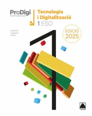 QUADERN TECNOLOGIA I DIG. 1 ESO.PRODIGI (ED. 2025)